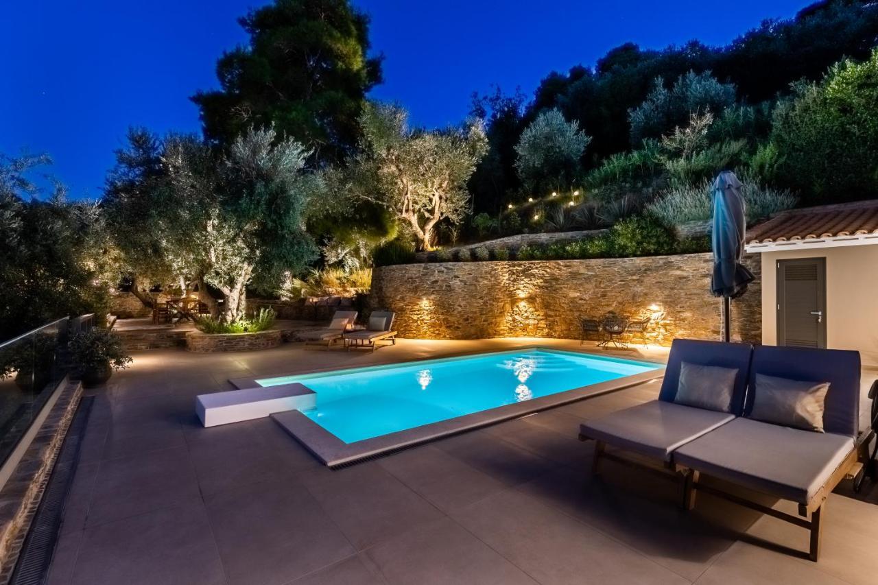 Villa Antigone Luxury Retreat سكوبيلوس تاون المظهر الخارجي الصورة